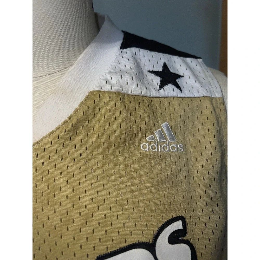 Adidas Gilbert Arenas Wizards Jersey Mens XL Gold Good NBA Agent Zero #0‎ Mesh